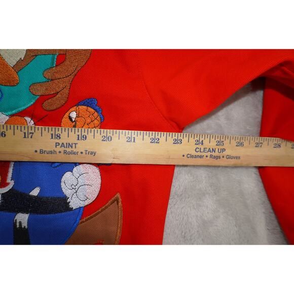 VTG LOT 29 Looney Tunes Motorcycle Jacket Men Large Acme Motors Bugs Bunny Taz - Picture 12 of 12